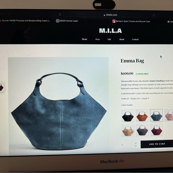 M.I.L.A should bag Denim - Picture 2 of 3